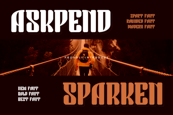 Askpend Sparken: A Bold Serif Font That Elevates Small Business Branding
