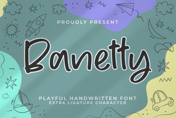 Banetty: A Playful Handwritten Font for Charming Brand Identities