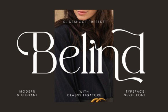 Belind Serif Font for Modern Web Design and Digital Branding