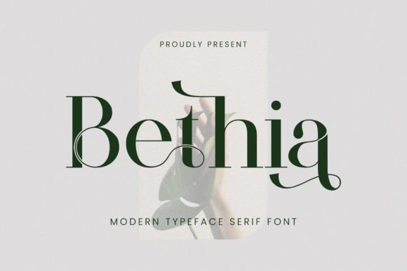 Bethia Serif Font: Elevating My Bakery Brand with Elegant Typography