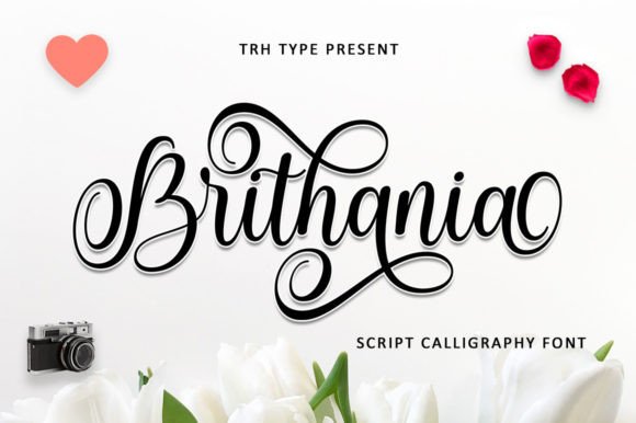 Brithania: A Charming Script Handwritten Font for Elegant Editorial Design