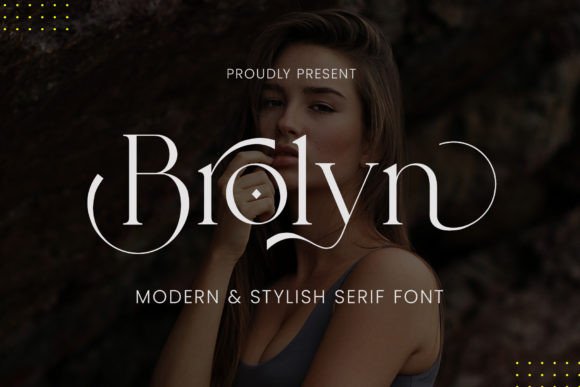 Brolyn Serif: A Stylish Serif Font for Elegant Branding and Invitation Designs