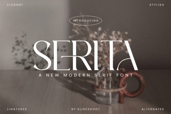 Choosing Serita for Elegant Editorial Design and Branding