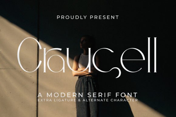 Craucell: A Premium Modern Serif Font for Scroll-Stopping Visuals