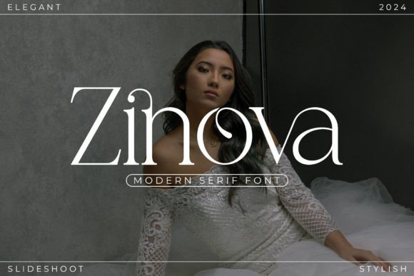 Elegant Typography with Zinova Serif Font for Handmade Creators