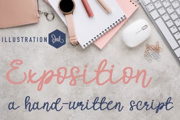 Exposition: A Stylish Script Handwritten Font for Scroll-Stopping Marketing