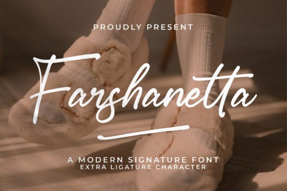 Farshanetta: A Modern Signature Font That Elevates Handmade Branding