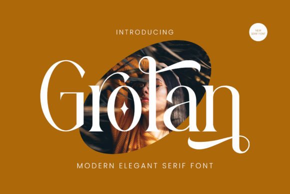 Grolan Serif: The Elegant Serif Font for Campaign-Ready Designs