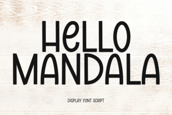 Hello Mandala: A Charming Script Font for Scroll-Stopping Brand Content