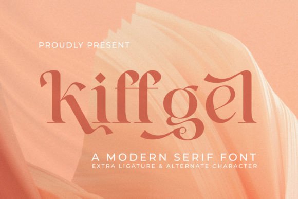 Kiffgel: A Modern Serif Font for Elegant Web Design