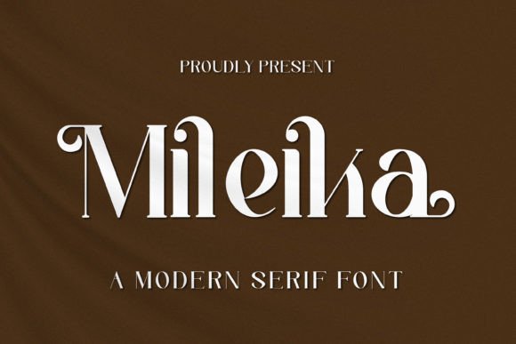 Mileika: A Premium Serif Font for Crafters and Product Designers