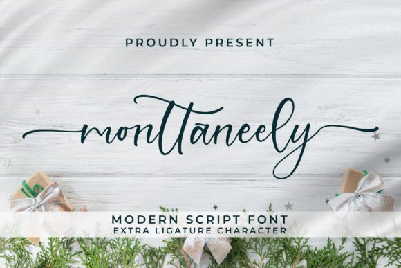 Monttaneely: A Script Handwritten Font That Elevates Web Design Typography