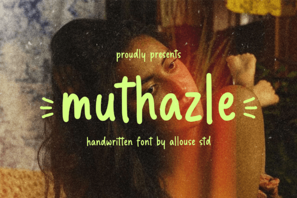 Muthazle: A Charming Script Font for Handmade Business Design