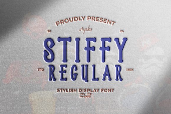 Stiffy Regular: A Unique Script Handwritten Font for Creative Designs