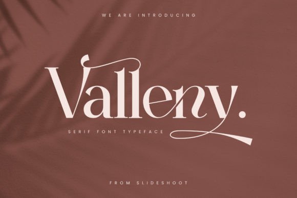 Valleny Serif Font: Elegant Typography for Digital Branding