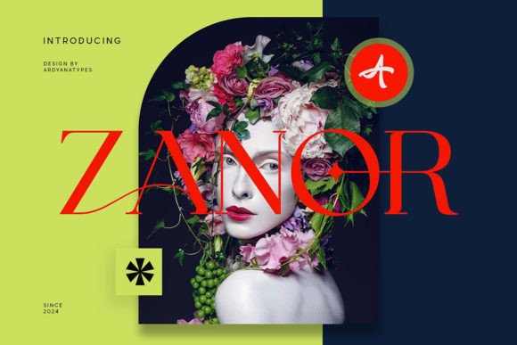 Zanor: A Serif Font for Modern Editorial Elegance